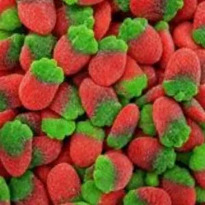 Fraises des Bois Acides – bonbons Dulceplus halal et vegan, Happy Candy Abidjan