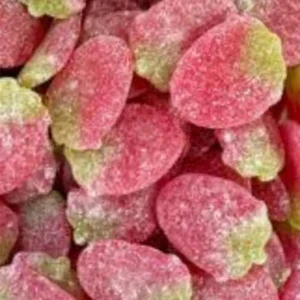 Fraises Plates Citriques – bonbons Frisia halal et vegan, Happy Candy Abidjan