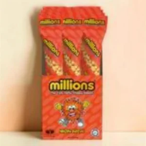Millions Iron Brew (tube) – bonbons Millions halal et vegan, Happy Candy Abidjan