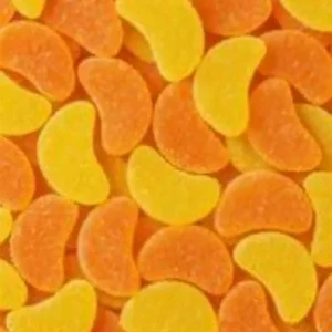 Quartiers Orange Citron Acides – bonbons Dulceplus halal et vegan, Happy Candy Abidjan