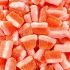Tranches Pêche Acides – bonbons Dulceplus halal et vegan, Happy Candy Abidjan